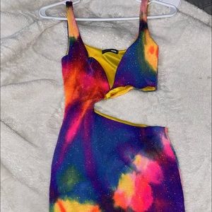 Out in space fashion nova dress